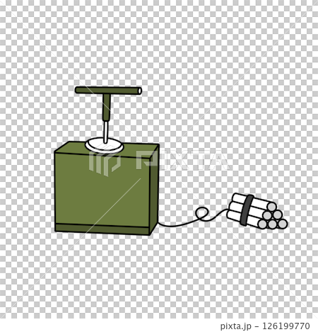 A green box with a green handle and a green top A green box with a green handle and a green top 126199770