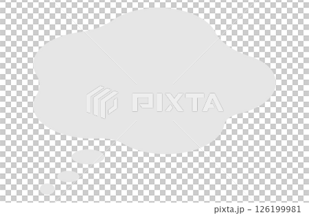 悩み　不満　考える　もくもく吹き出し 126199981