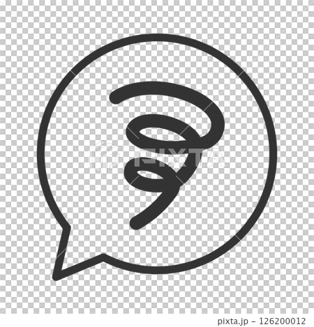 憂慮、不滿、思緒、喃喃自語的泡泡 126200012