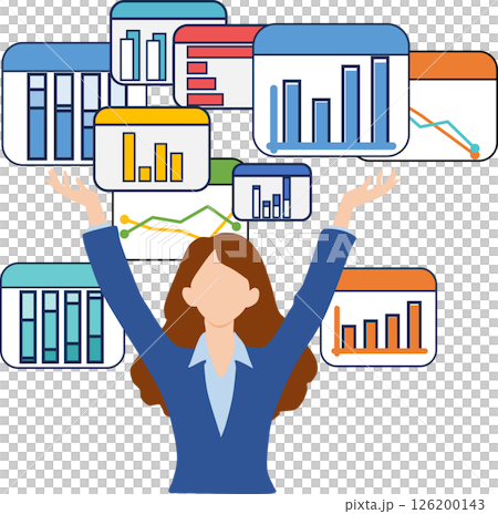 Data analysis illustration Data analysis illustration 126200143