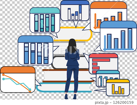 Data analysis illustration 126200159