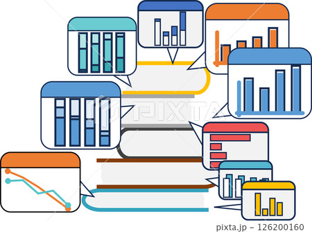 データを分析するイラスト 126200160