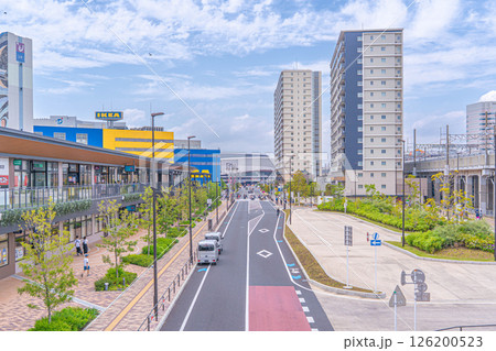 南船橋駅前～ららテラス～IKEA～LaLa arena 126200523