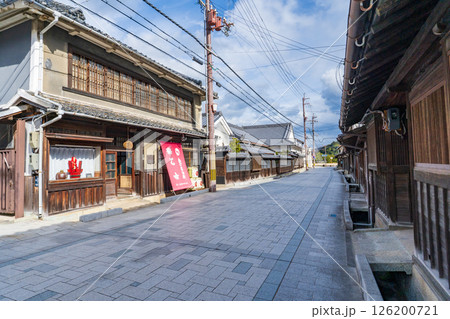 兵庫県赤穂市 坂越の街並み 兵庫県赤穂市 坂越の街並み 126200721