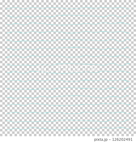手書き風のブルーのノートの罫線 126202491