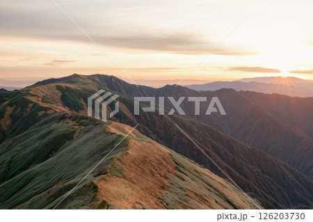 秋の飯豊山 126203730