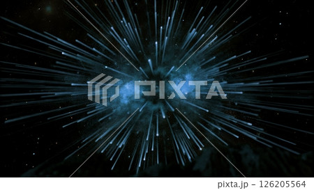A spectacular supernova explosion in space 126205564