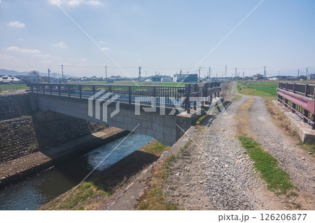 矢原堰水路橋【安曇野市】 126206877