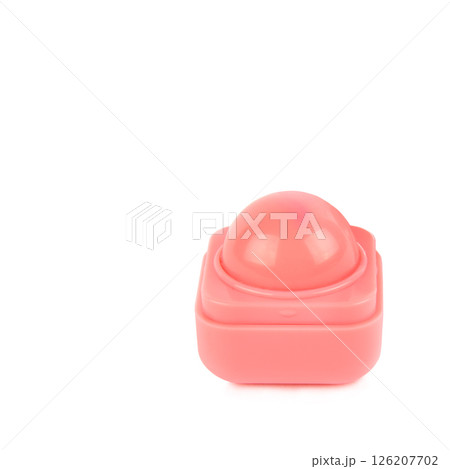 Lip gloss isolated on white background. 126207702