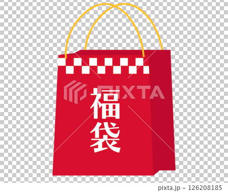 Lucky bag. Vector illustration 126208185