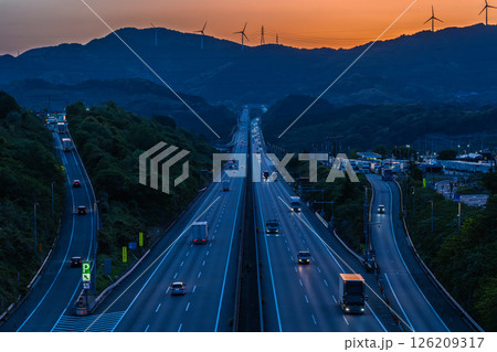 《静岡県》新東名高速道路・日本の大動脈 126209317