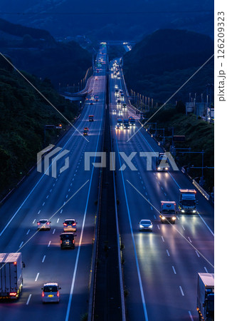 《静岡県》新東名高速道路・日本の大動脈 《静岡県》新東名高速道路・日本の大動脈 126209323