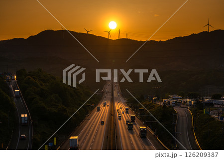 《静岡県》新東名高速道路・日本の大動脈 126209387