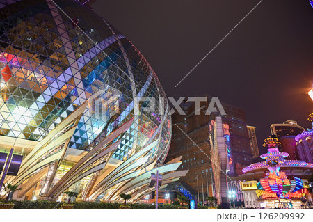 カジノリゾートのイルミネーション/マカオ カジノリゾートのイルミネーション/マカオ 126209992