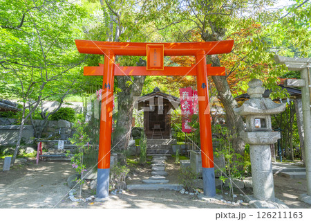 北野天満神社境内に鎮座する天高稲荷神社 126211163