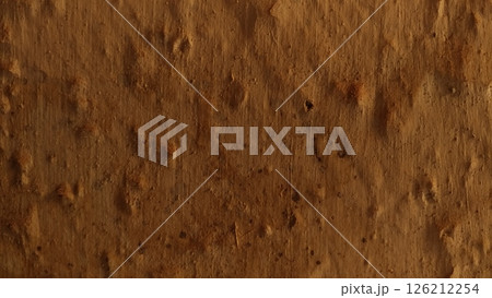 Worn Brown Wall Surface 126212254