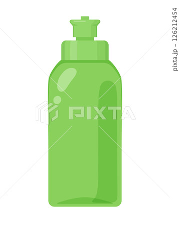 緑の食器用洗剤のボトルのイラスト 緑の食器用洗剤のボトルのイラスト 126212454