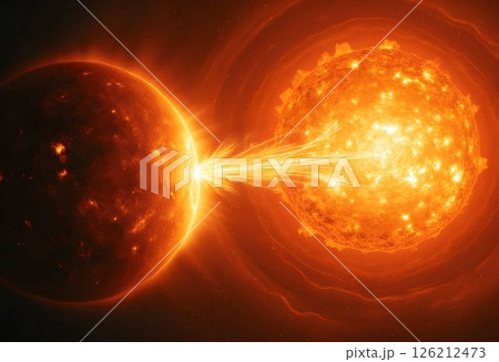 Solar Plasma Explosion in the Universe Solar Plasma Explosion in the Universe 126212473