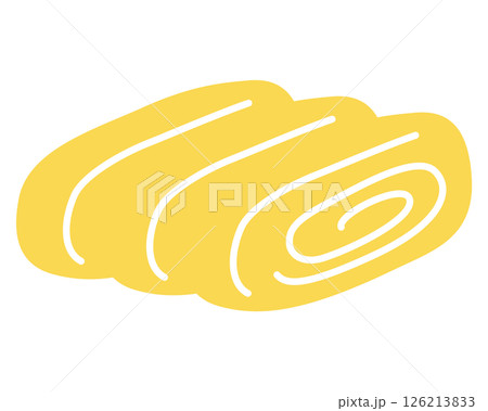 卵焼きのイラスト 卵焼きのイラスト 126213833