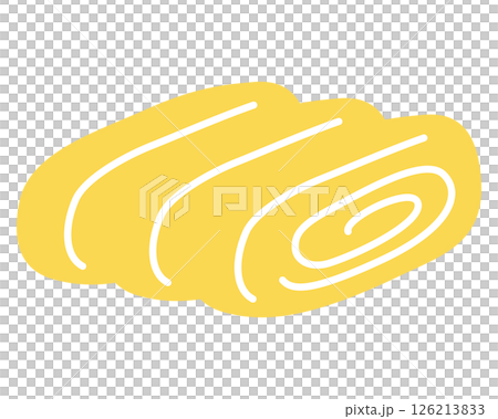 卵焼きのイラスト 卵焼きのイラスト 126213833