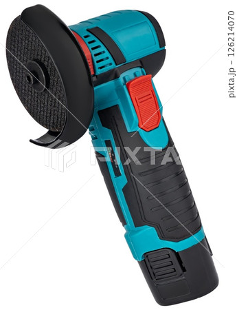 Small-sized cordless drill with a comfortable rubberized handle. Small-sized cordless drill with a comfortable rubberized handle. 126214070