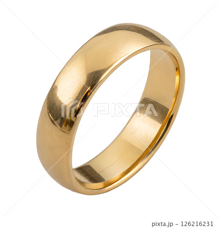 Elegant gold wedding band, shiny polished ring, minimalist luxury jewelry for men or women Elegant gold wedding band, shiny polished ring, minimalist luxury jewelry for men or women 126216231