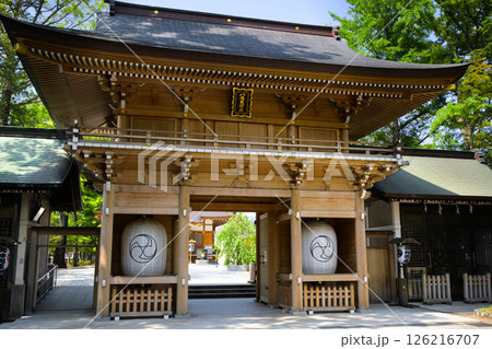 三鷹八幡大神社 楼門 東京都三鷹市下連 三鷹八幡大神社 楼門 東京都三鷹市下連 126216707