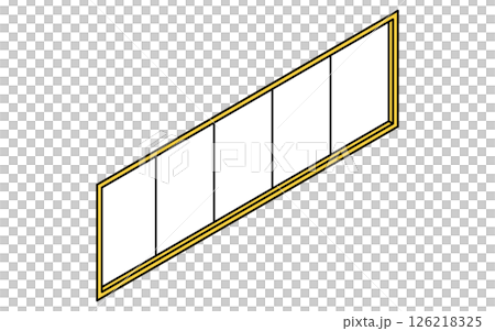 簡單可愛的單一視窗等距線繪圖例 簡單可愛的單一視窗等距線繪圖例 126218325
