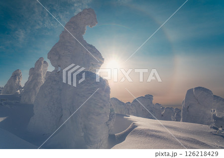 冬の蔵王 126218429