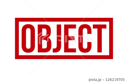 Object Rubber Stamp Seal Vector 126219705