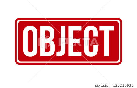 Object Rubber Stamp Seal Vector 126219930