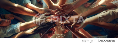 Conflict Resolution: Team members tackle conflicts with professionalism, seeking solutions that honor differing views and strengthen their collaborative efforts 126220646
