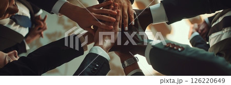 Conflict Resolution: Team members tackle conflicts with professionalism, seeking solutions that honor differing views and strengthen their collaborative efforts 126220649