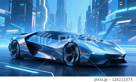 近未来の自動車 126221873