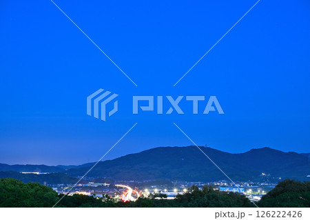 八ツ面山から見た夜景 八ツ面山から見た夜景 126222426