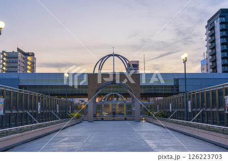 天王寺公園 新世界ゲート 夕景 天王寺公園 新世界ゲート 夕景 126223703