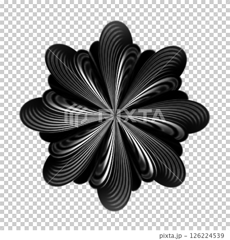 Three-dimensional swirling pattern, decorative fractal design element, monochromatic three-dimensional floral pattern, 3d swirling lines and shapes Three-dimensional swirling pattern, decorative fractal design element, monochromatic three-dimensional floral pattern, 3d swirling lines and shapes 126224539