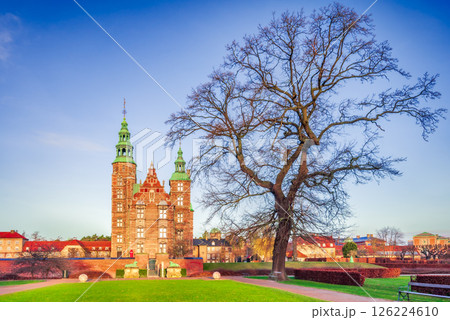 Copenhagen, Denmark. Rosenborg Slot and the Kongens Have. 126224610