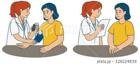 Healthcare Professional Conducting Patient Checkup 126224639