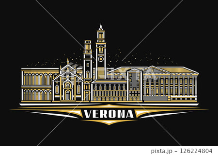 Vector illustration of Verona 126224804
