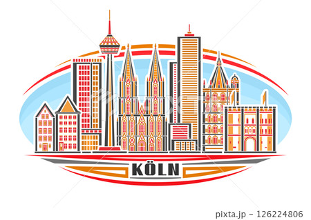 Vector illustration of Koln 126224806