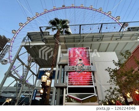 【ネバダ州】下から見上げるラスベガスの観覧車 126224846