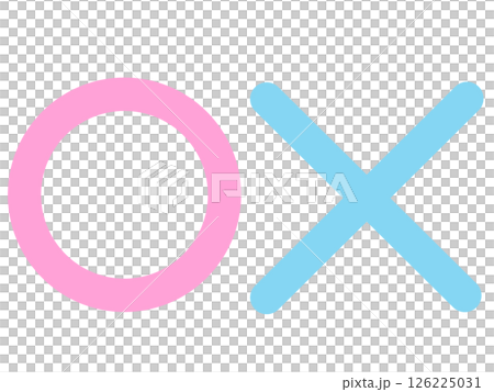 マルバツ　◯×　クイズ　問題　記号 126225031