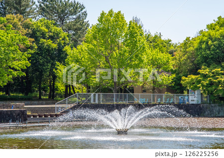 国営木曽三川公園「木曽三川公園センター」北ゾーン 噴水 126225256