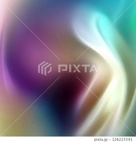 ポップ背景！優しいグラデーションのカラフルな画像 126225591