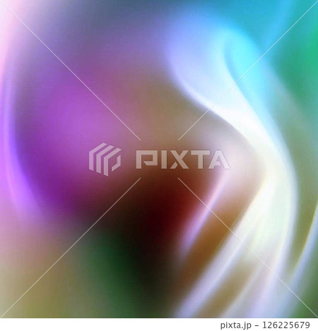 ポップ背景！優しいグラデーションのカラフルな画像 126225679