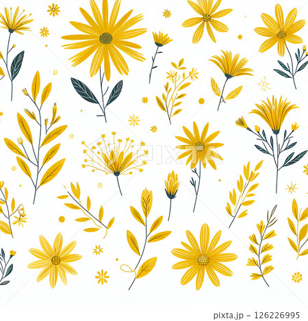 黄色の花の壁紙 126226995