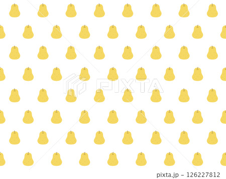 洋ナシのシームレスパターン　A-1' 126227812
