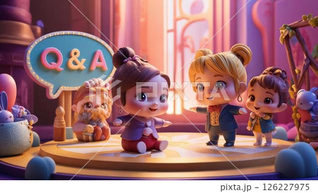 素材「Q&A」 126227975