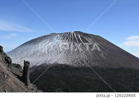 冬の黒斑山登山、浅間山、群馬県、長野県 126228608